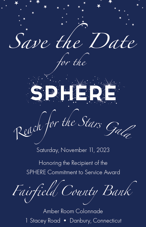 Ridgefield CT Sphere Gala Save the date